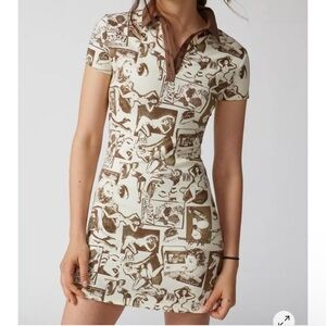 Urban Outfitters Graphic Mini Dress
